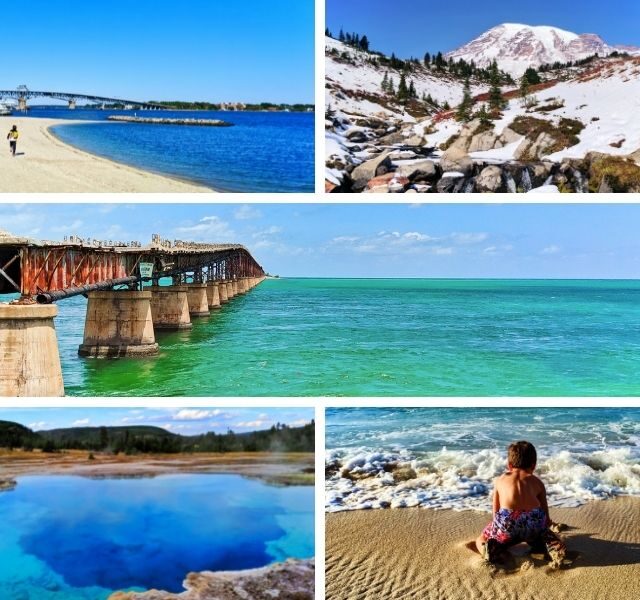 10 awesome USA road trips that you can plan now. From rugged Oregon to the Florida Keys, historic Virginia and Washington DC to western National Parks. Beautiful, fun USA road trips to look forward to.