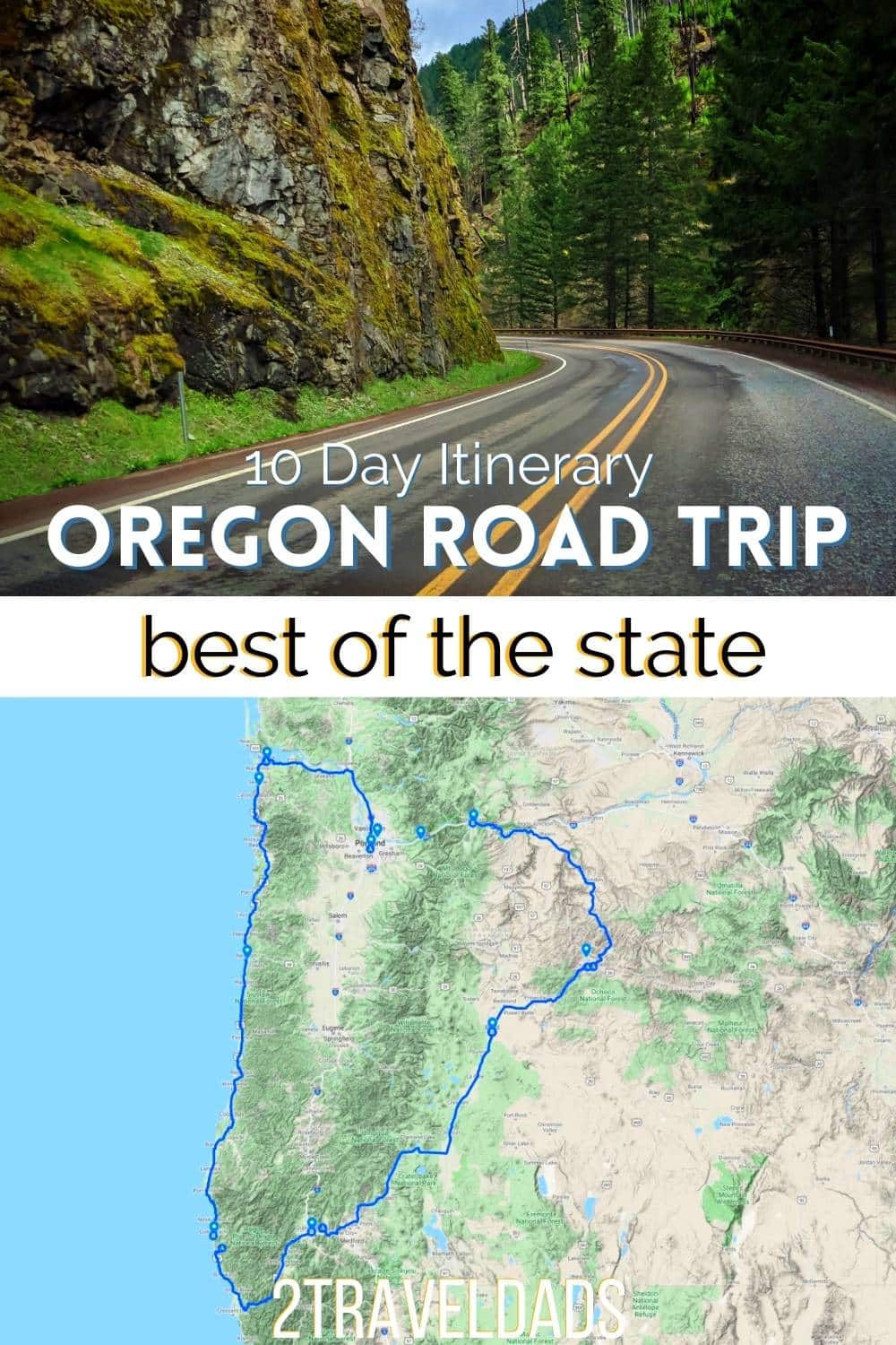 10 Road Trip plan for the best of Oregon, from the rugged Oregon Coast to the mountain waterfalls and the colorful high desert. Oregon's best sights in 10 days of epic road trip.