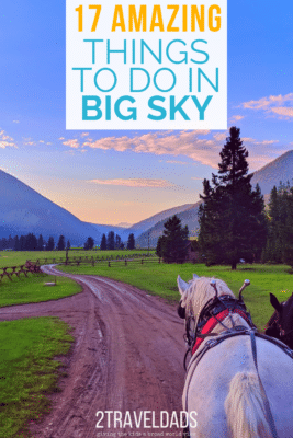17 things to do in Big Sky, Montana from hiking to eating barbeque on the river, heading to the top of Lone Peak to so much more. And not stalking Tom Brady. #montana #bigsky #mountains #vacation
