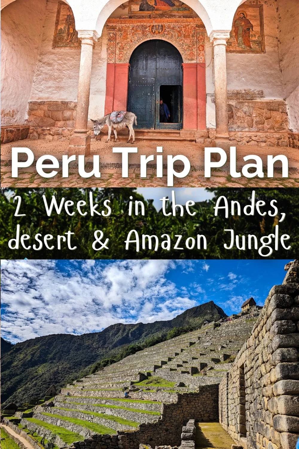 This two week Peru itinerary is perfect for an adventurous family or a solo traveler for their first time visiting Peru. From Machu Picchu to the Amazon rainforest, this Peru trip plan is affordable, fun and unforgettable.