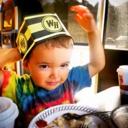 LittleMan at Waffle House Georgia