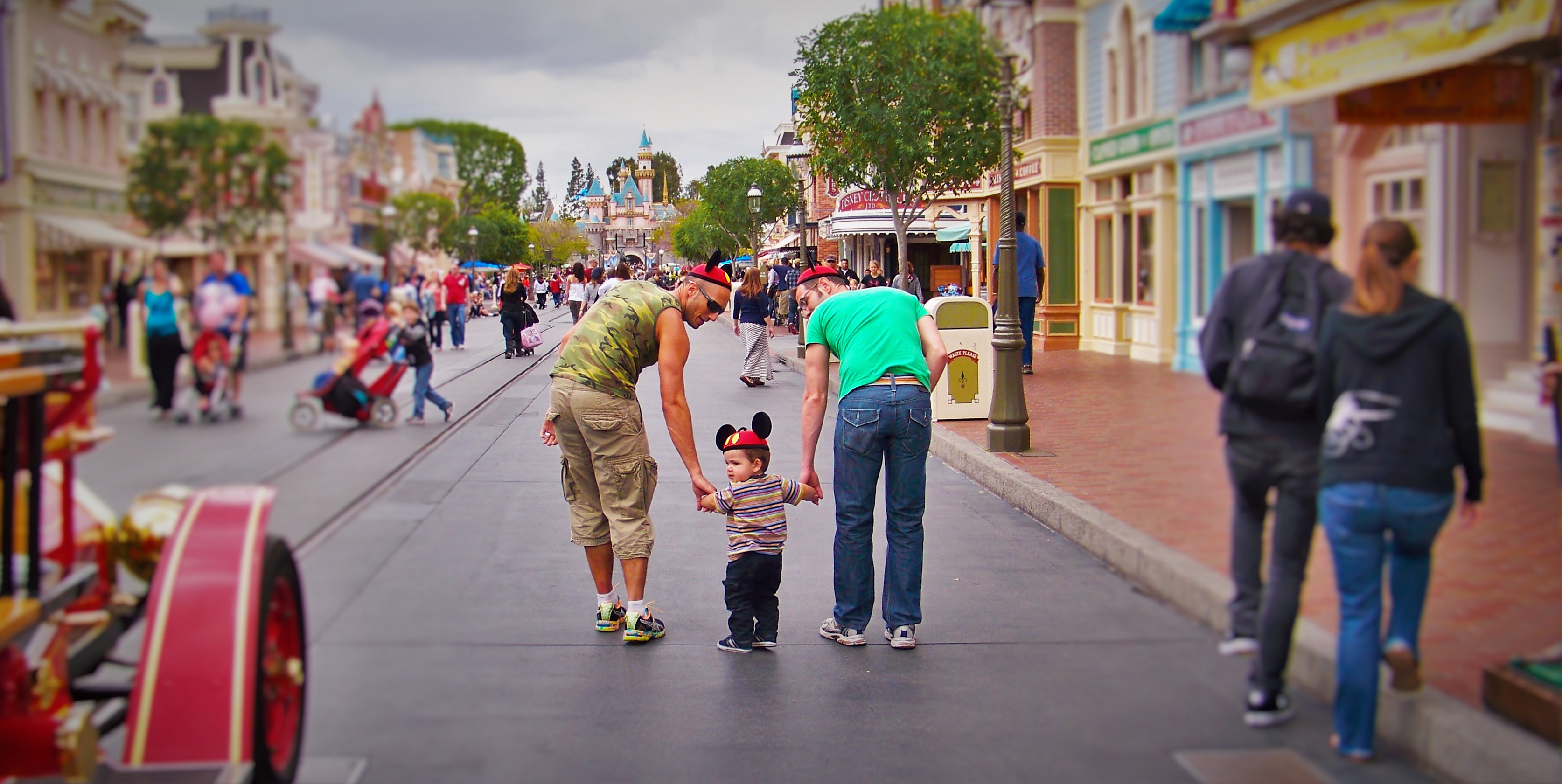 Taylor Family Mainstreet USA Disneyland Header