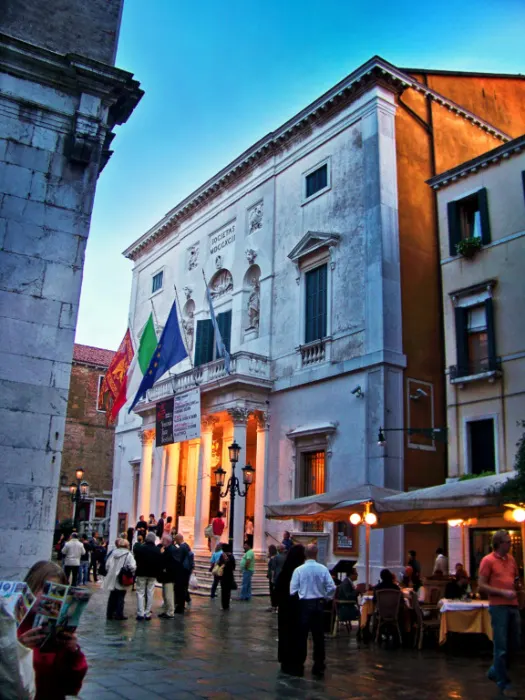 Fenice Opera House at Twilight Venice Italy 1