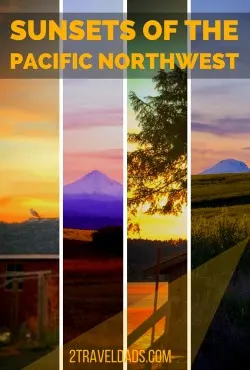 Sunsets of PNW pin