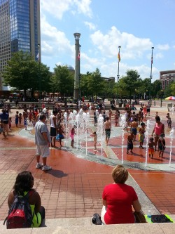 Centenial Park Fountains Atlanta