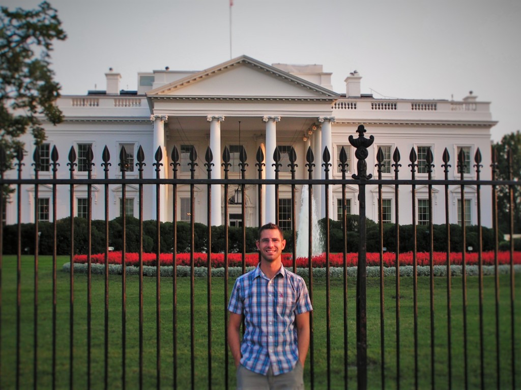 Chris Taylor at White House Washington DC