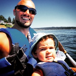 Rob Taylor and LittleMan Kayaking 2