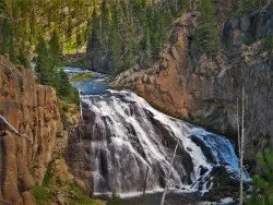 Gibbon Falls Yellowstone 2