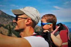 RobTaylor and LittleMan at Hurrican Ridge Olympic National Park 2