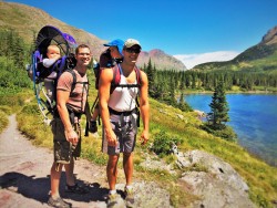 Taylor Family Hiking with kids Glacier National Park 2