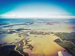 Venetian Lagoon from the Air