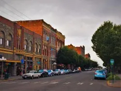 Water St Port Townsend Sunset 1