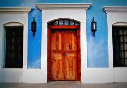 Wooden Doors Todos Santos Mexico