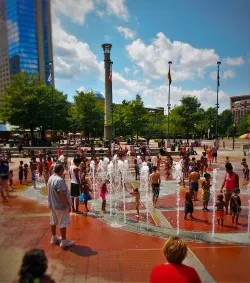 Centenial Park Fountains Atlanta 2