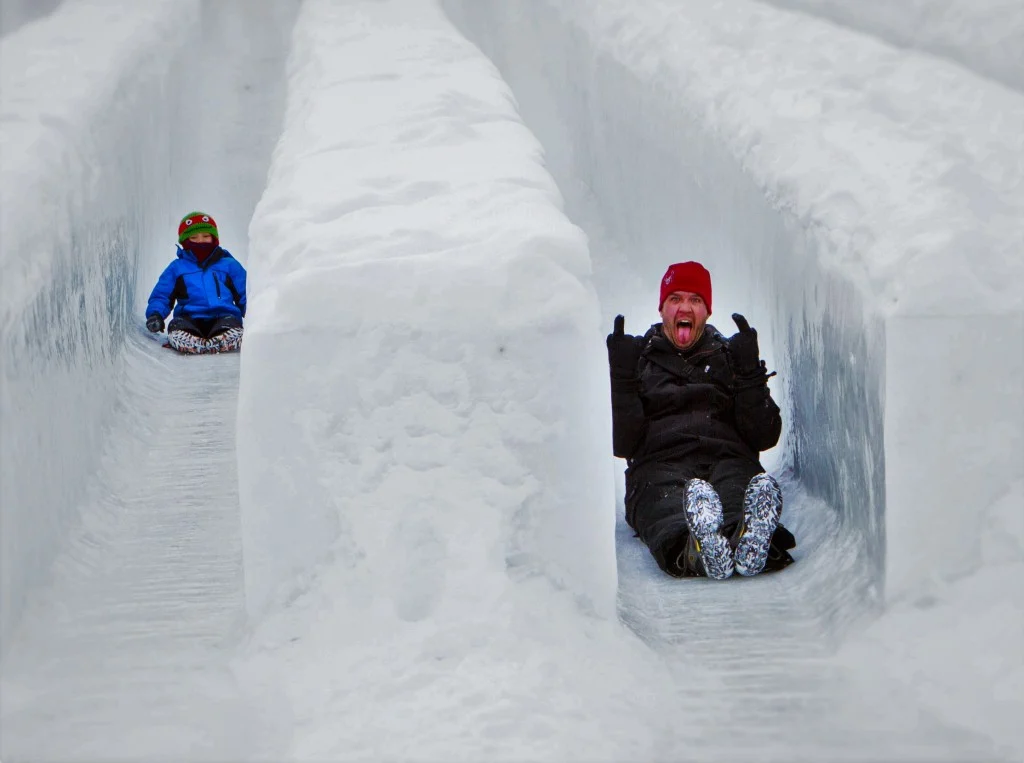 Ice Slides Winterlude Ottawa 1