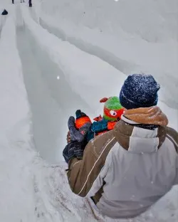 Ice Slides Winterlude Ottawa 2