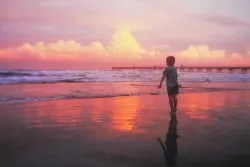 LittleMan at Sunset Jax Beach Casa Marina 4