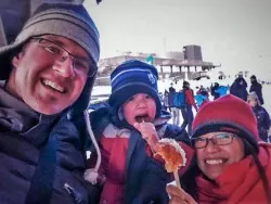 Maple Taffy Wagars Winterlude Ottawa