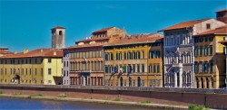 Pisa on the Arno River