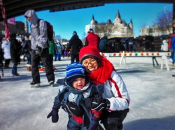 Skating Rideau Canal Winterlude Ottawa 1