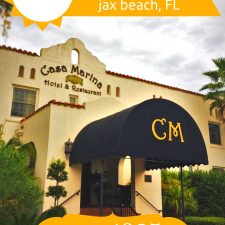 Casa Marina Hotel, an historic hotel in Jacksonville Beach, Florida, is perfect for family travel with beach access, surfers, sunsets, and great service! 2traveldads.com