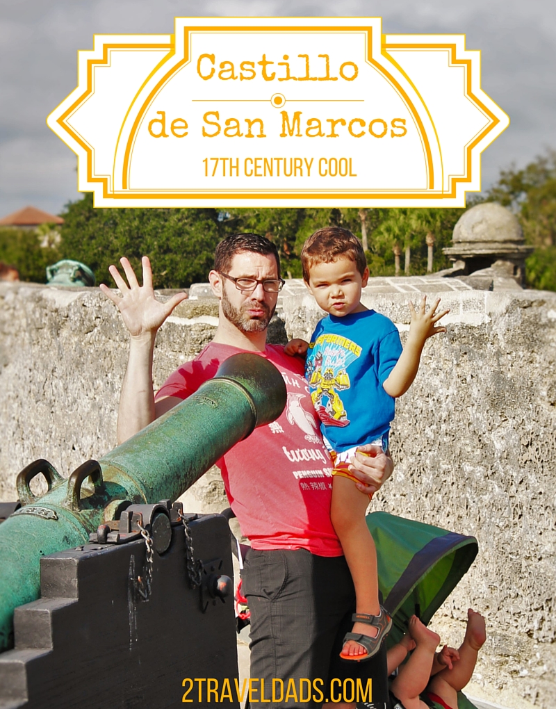 One of the coolest historic sites to visit with kids, the Castillo de San Marcos is the perfect blend of fun, history, beauty and kid-friendly awesomeness. 2traveldads.com