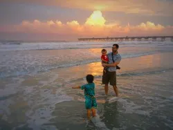 Chris Taylor and Dudes at Sunset Casa Marina Jax Beach 5