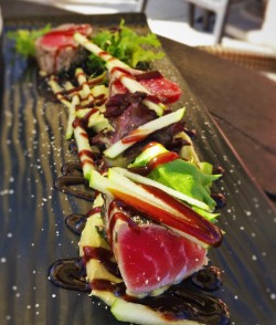 Seared Tuna at Echo Restaurant at King and Prince Resort St Simons GA 2
