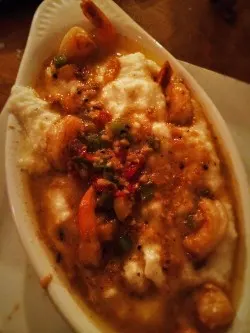 Shrimp and Grits Penthouse Lounge Casa Marina Hotel