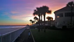 Sunset at King and Prince Resort St Simons GA