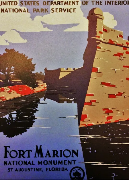 Vintage Fort Marior postcard 2traveldads.com