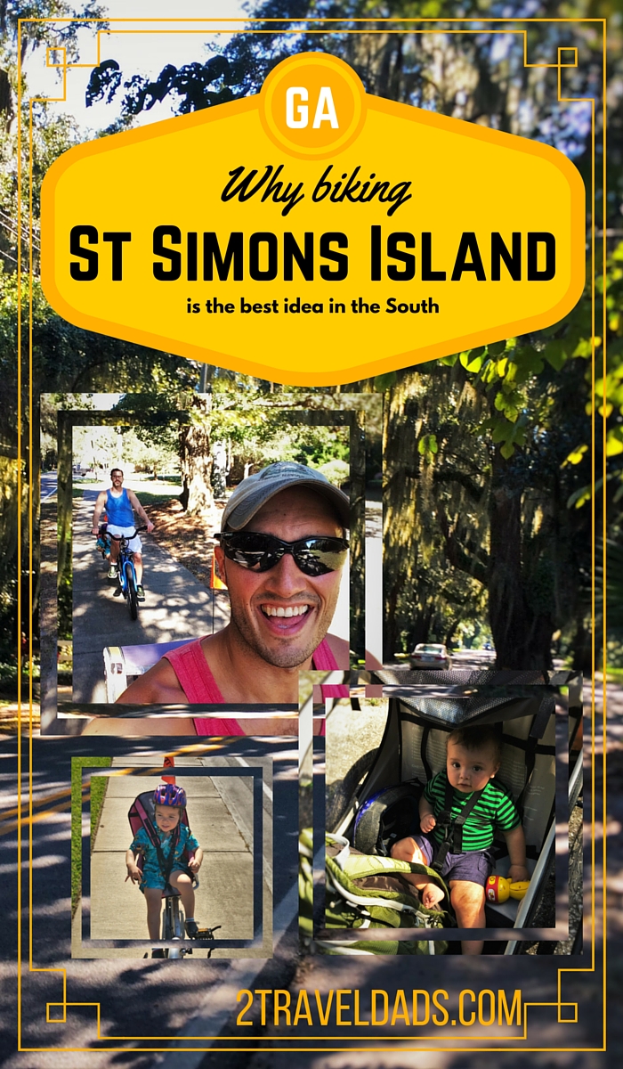 Biking St Simons pin