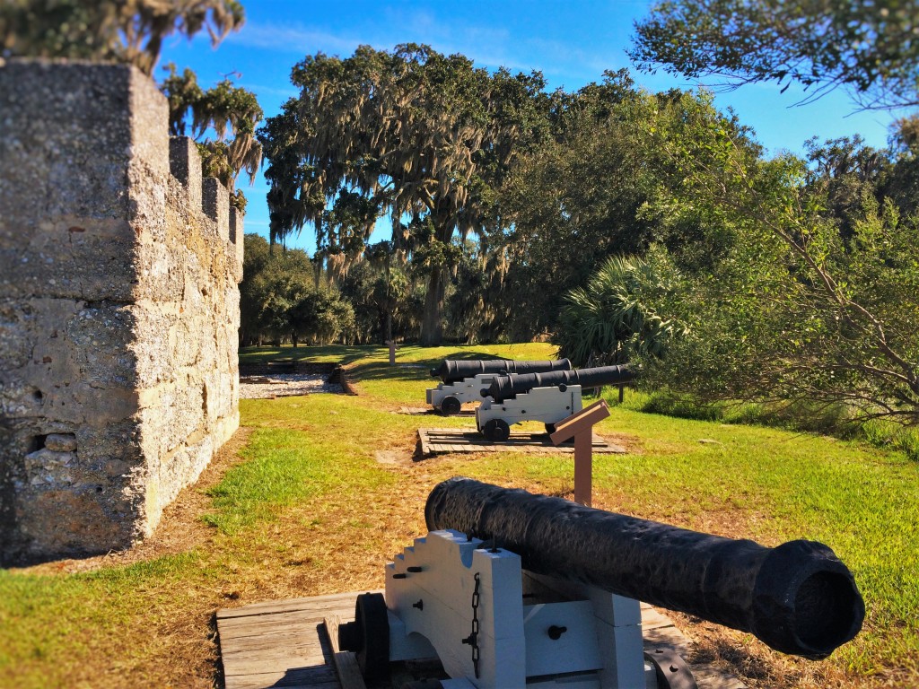 Cannons at Fort Frederica Natl Monument St Simons GA 2