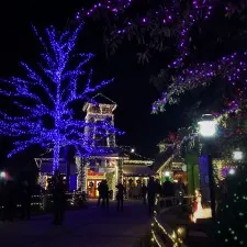 Christmas Lights in Stone Mountain Park in Atlanta Georgia 5