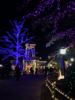 Christmas Lights in Stone Mountain Park in Atlanta Georgia 5