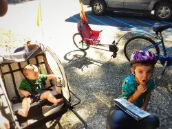 Dudes Getting Ready for Biking St Simons Island GA 1