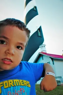 LittleMan at St Augustine Lighthouse 1