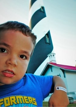 LittleMan at St Augustine Lighthouse 2traveldads.com