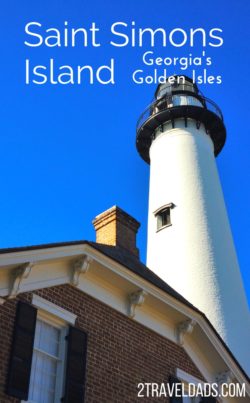 Visit St Simons Island in Georgia's Golden Isles for an ideal family getaway filled with beaches, history, Spanish moss and great food! 2traveldads.com