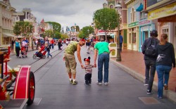 Taylor Family Mainstreet USA Disneyland 1