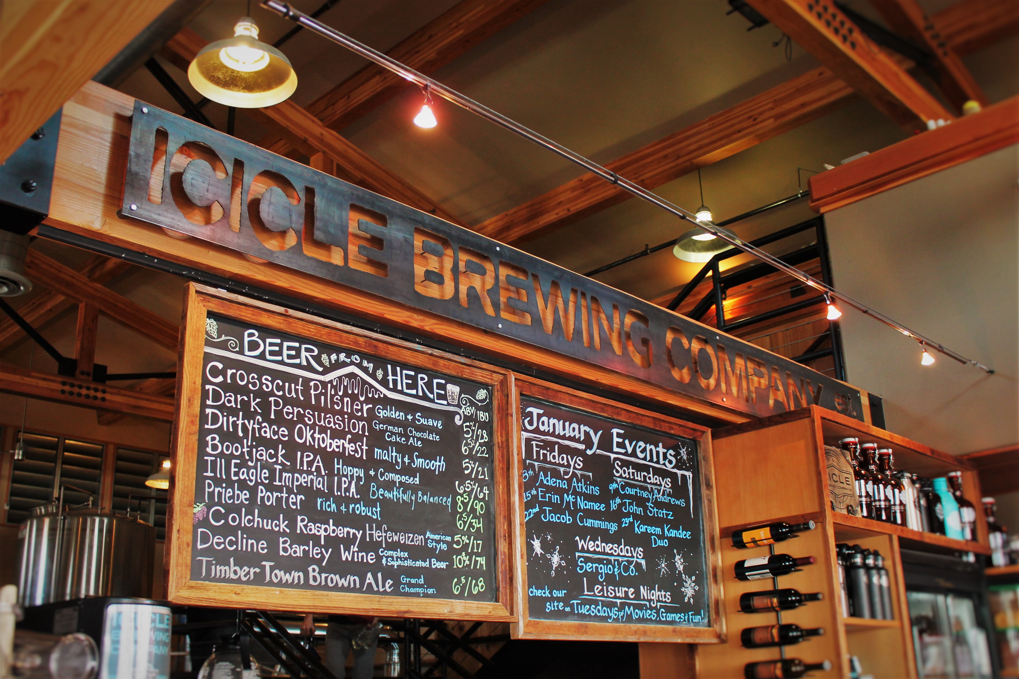 Icicle Brewing Co in Leavenworth:  PNW Microbrew Heaven