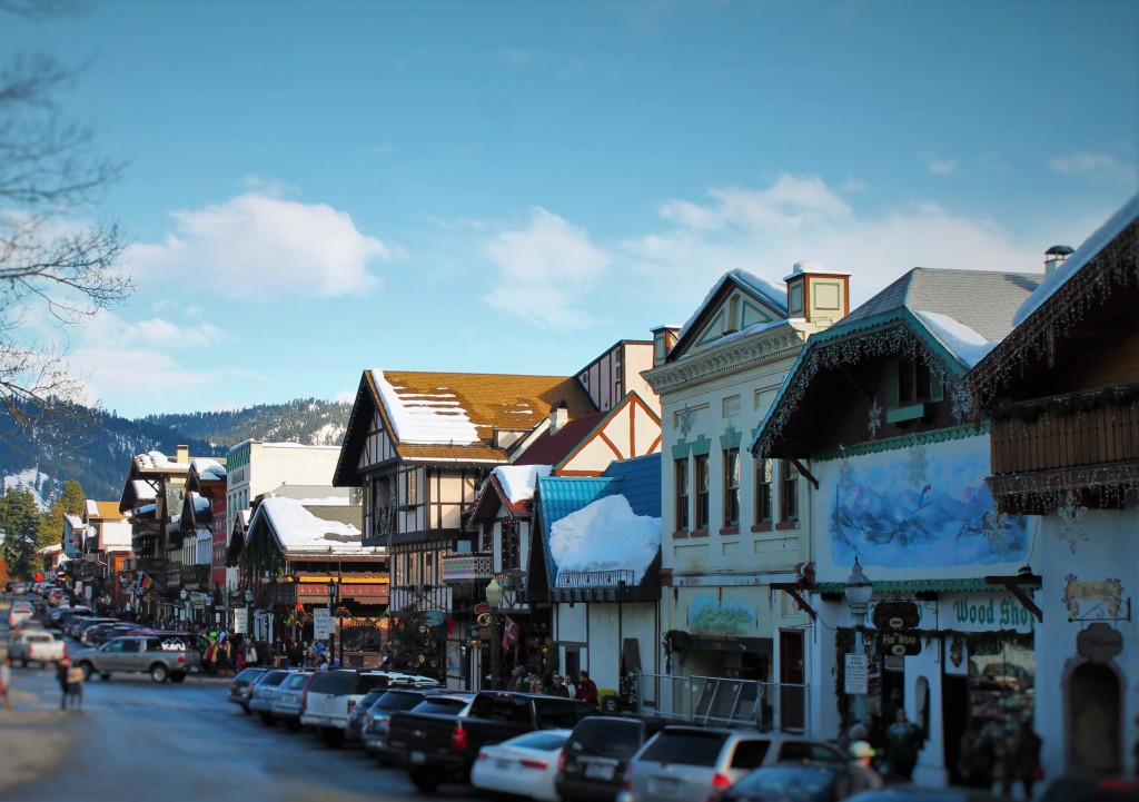 Downtown Leavenworth WA in Snow 1 2TravelDads