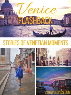 Everybody has a different experience in Venice. 2 Travel Dads got lost, got stuck in a monsoon and found the most beautiful Venetian night. See why Venice was actually magical. 2traveldads.com