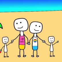 gay travel advertising featured