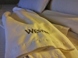 Bathrobes in Luxury Suite at Westin Seattle 1
