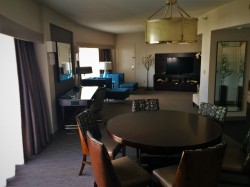 Dining Area in Luxury Suite at Westin Seattle 2