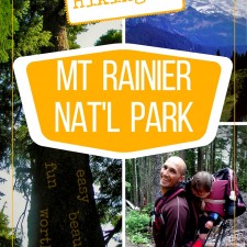 Hiking in Mt Rainier National Park is fun, easy and a beautiful experience. Check out these simple day hikes, with or without kids! 2traveldads.com