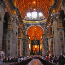 Inside St Peters Basillica from Wherever I May Roam1