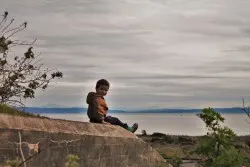 LittleMan on Bunker at Point Wilson Fort Worden Port Townsend 1