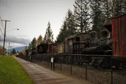 Railroad Graveyard in Snoqualmie Washington 3